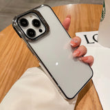 Electroplated Transparent Mobile Phone Case